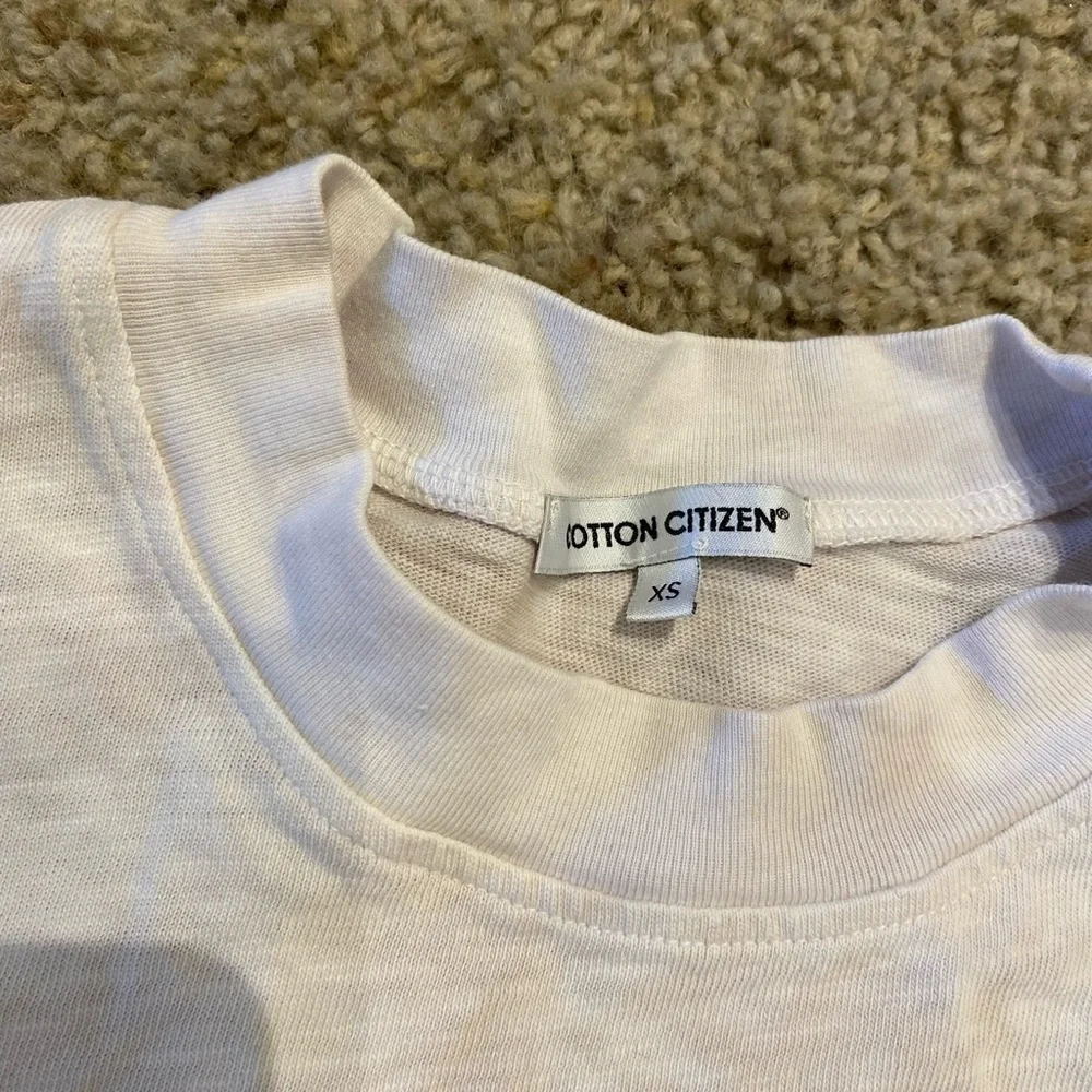 Cotton Citizen Women’s Tee Crop Baby Tee Size XS Shirt T-Shirt - Picture 4 of 8